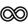 Ubegrenset ikon med et uendlighetssymbol