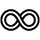 Ubegrenset ikon med et uendlighetssymbol
