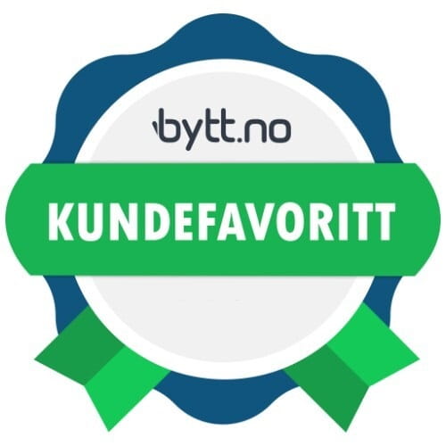 Bytt.no kundefavoritt-merke