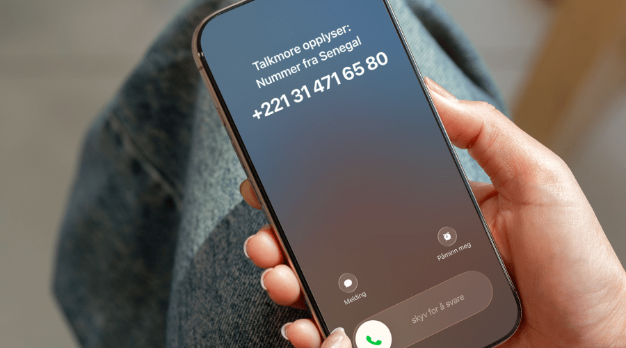 Samtale fra utlandet