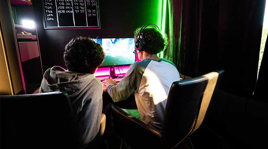 Gutter som gamer