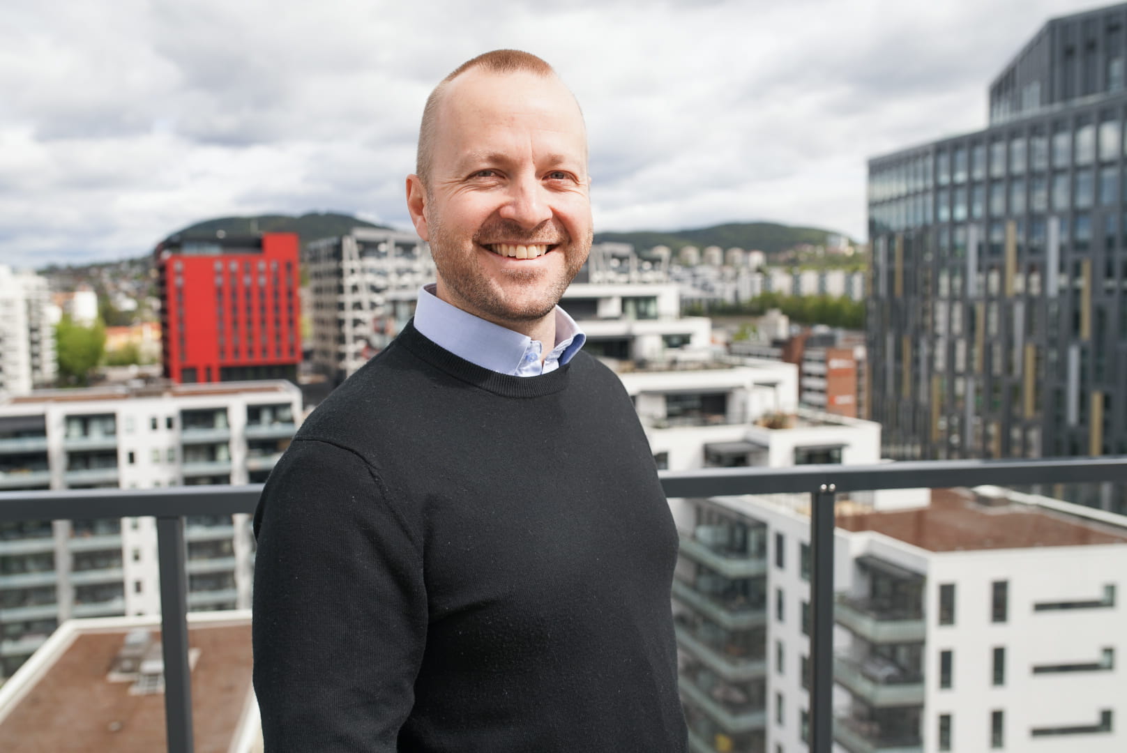 Sindre - leder for bedriftsegmentet i Talkmore