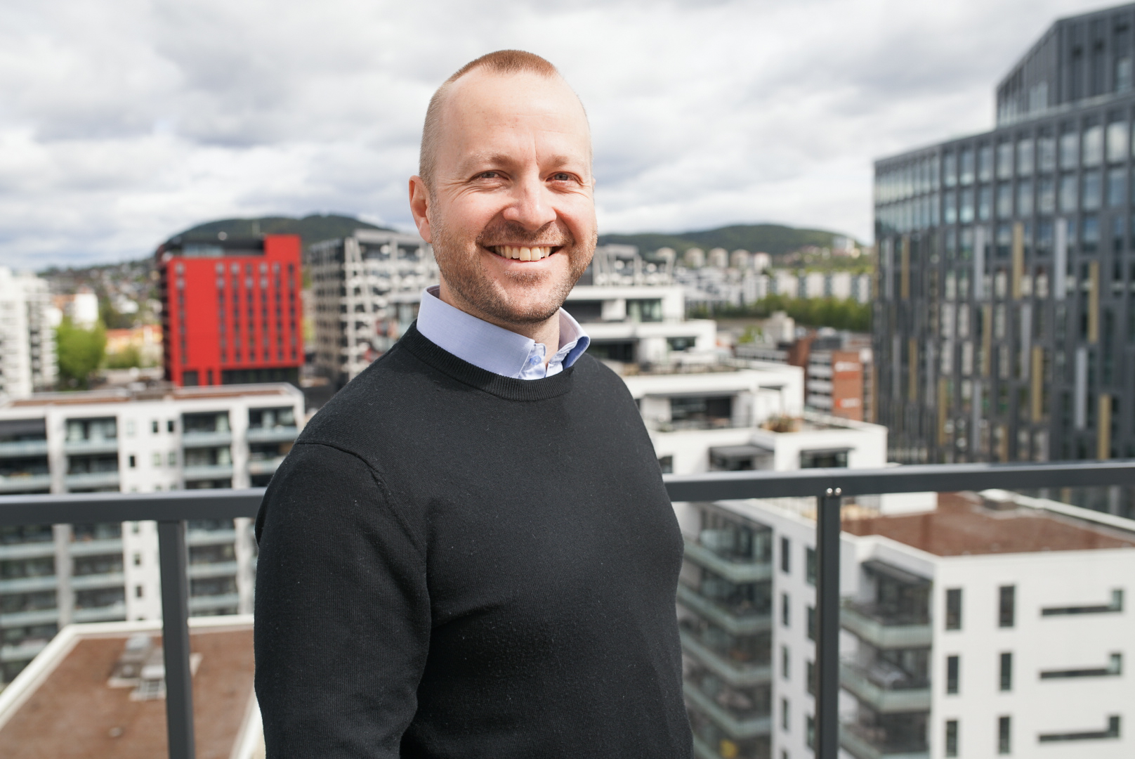 Sindre - leder for bedriftsegmentet i Talkmore