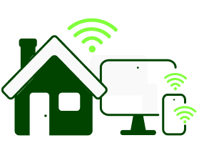 House with devices