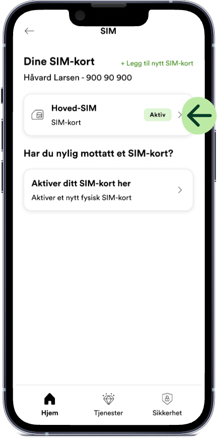 Aktivering av eSIM