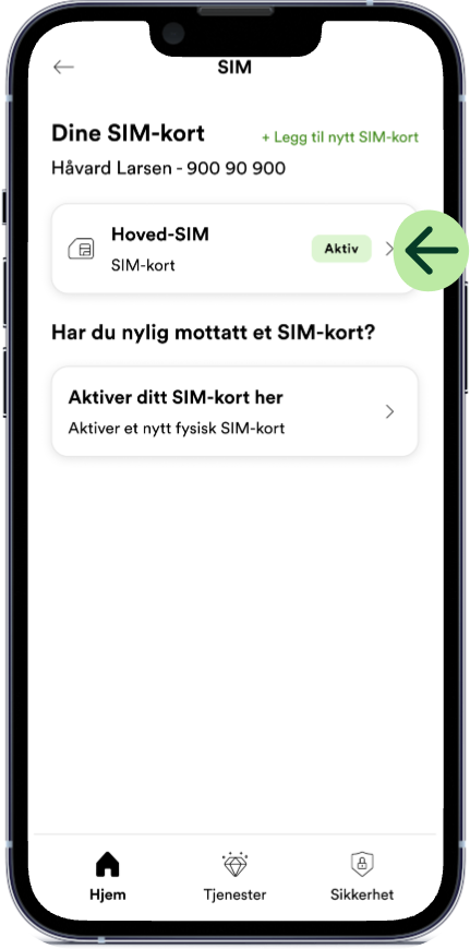 Aktivering av eSIM