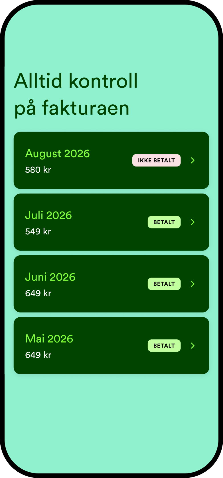 Bilde av appen
