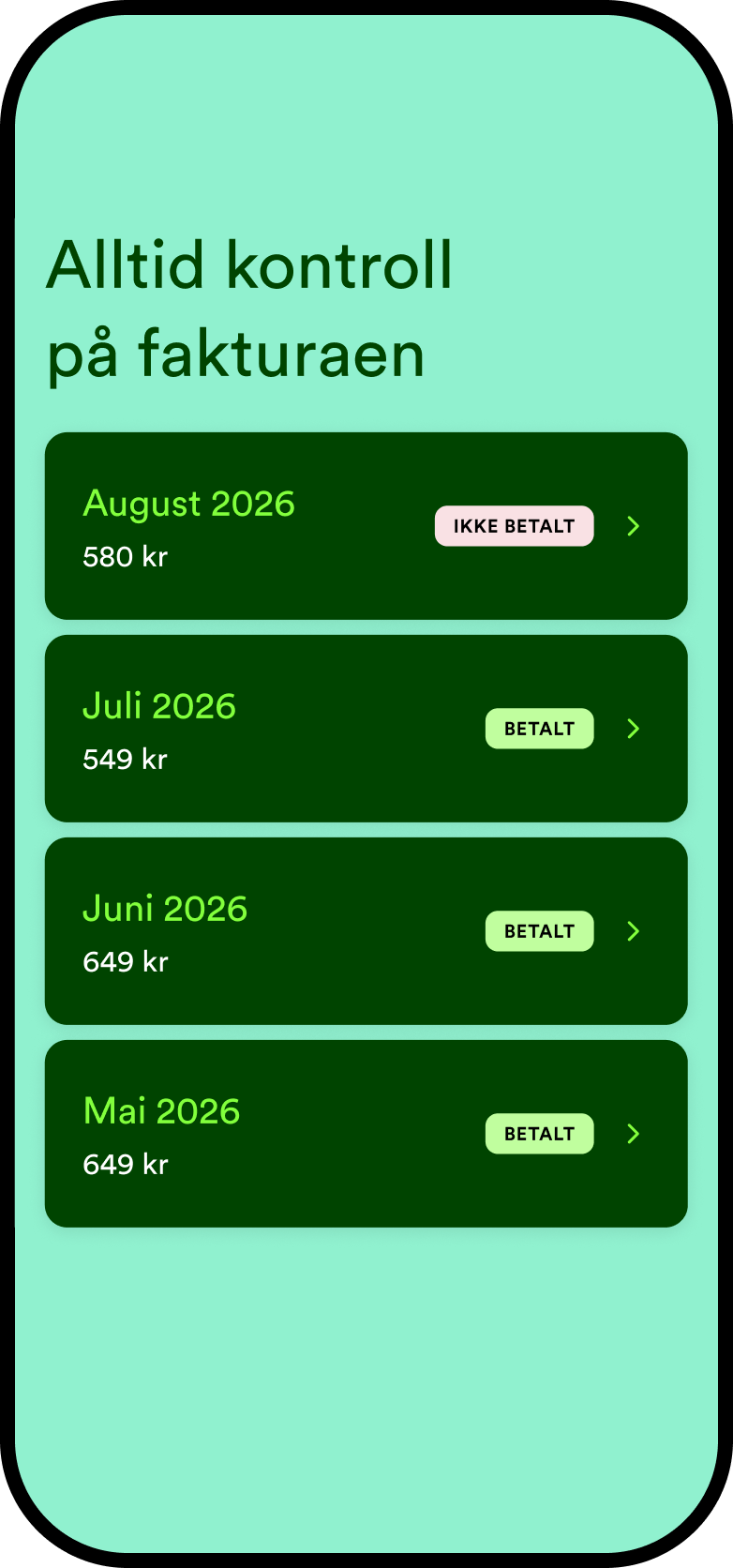 Bilde av appen