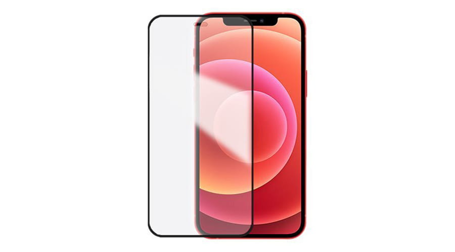 iPhone 12 mini med skjermbeskyttelse