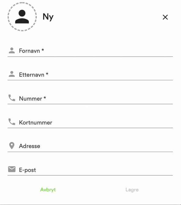Skjermbilde av bedriftsnett på PC