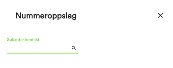Skjermbilde av bedriftsnett på PC