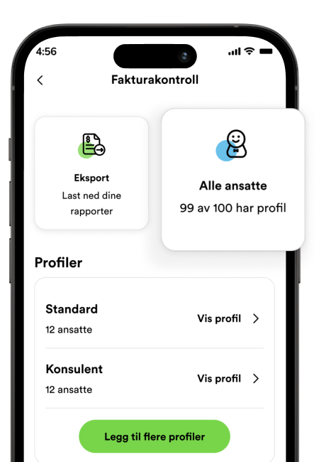 Alle ansatte fakturakontroll