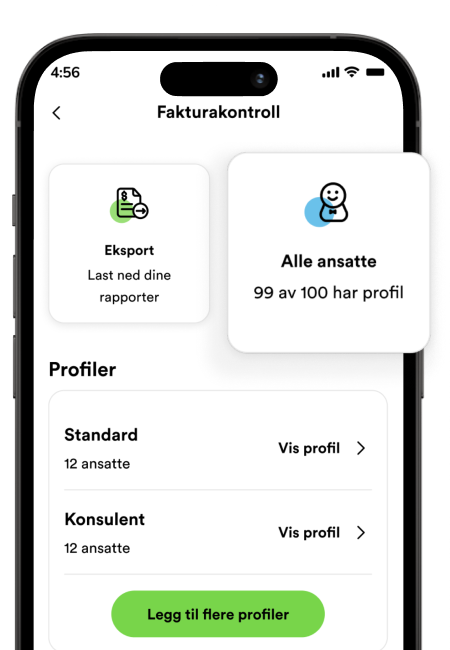 Alle ansatte fakturakontroll